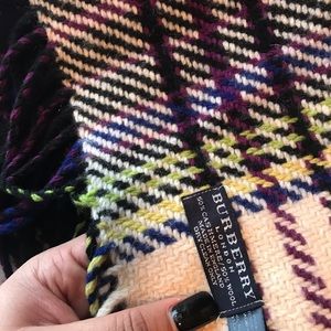 Burberry cashmere scarf